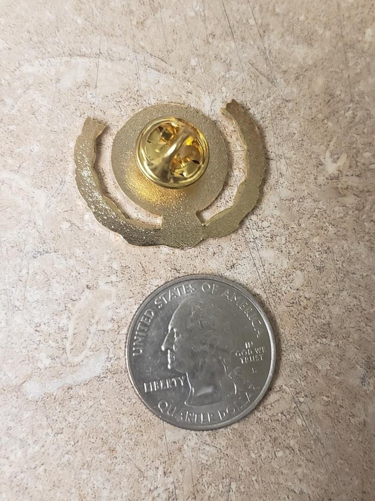 US AIR FORCE WREATH HAT PIN