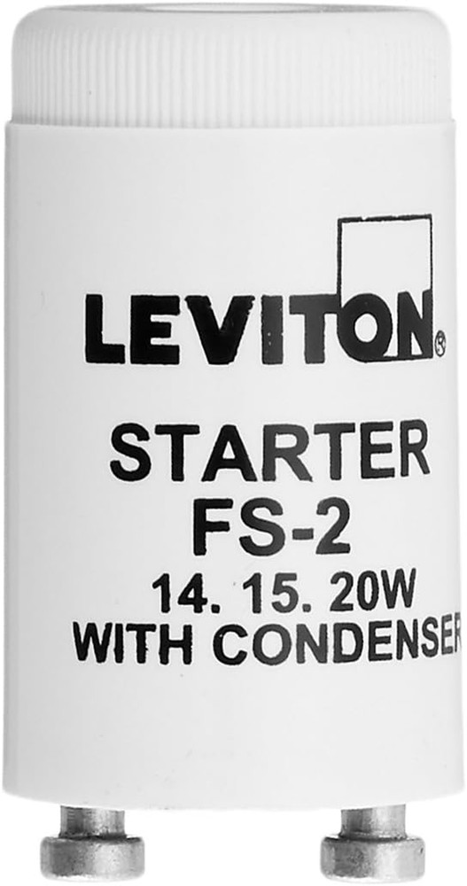 Fluorescent Lamp Starter, 12409, White