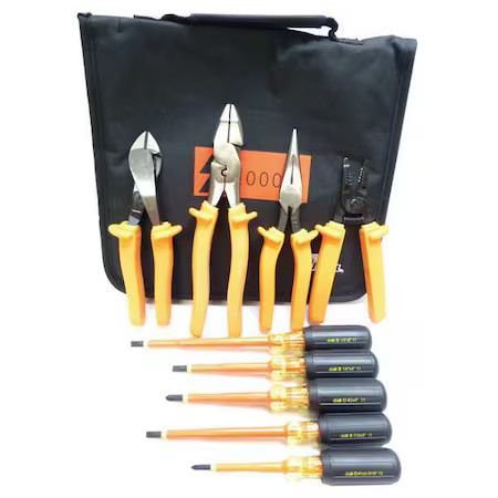 Ideal 35-9108 Insulated Tool Set, 9 Pc.