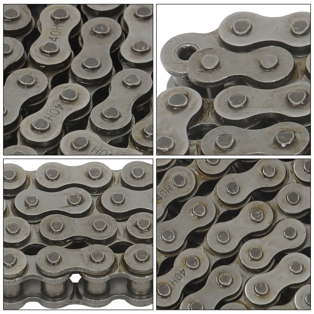 Roller chain #40H 10ft with 2 connectors