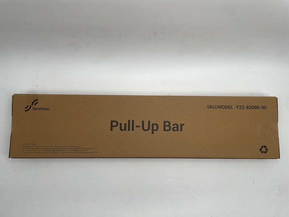 Non-Slip Adjustable Pull Up Bar: 440lbs Load Capacity for Upper Body Strength
