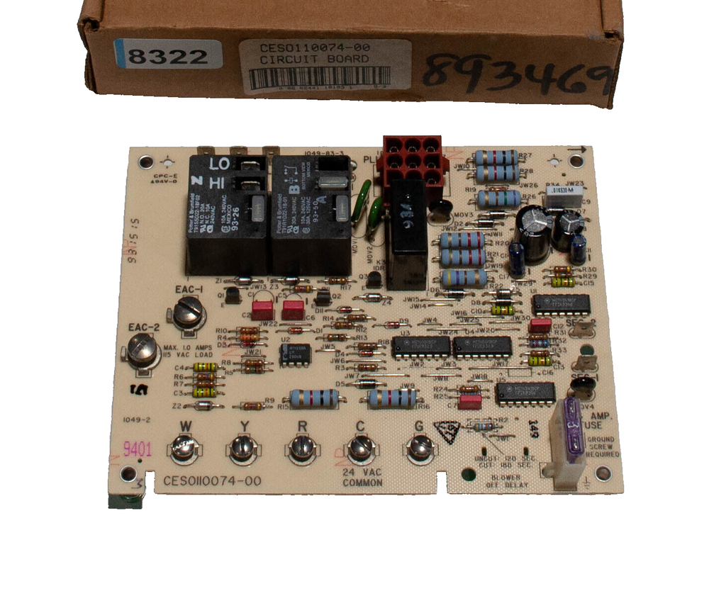 Carrier CES0110074-00 Control Board