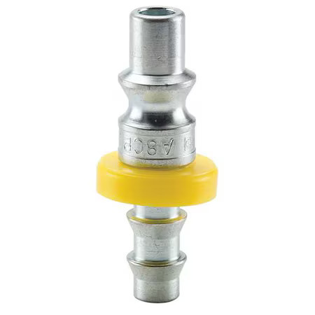 Parker A8cp Coupler Plug, Steel, Push On, 25 Cfm