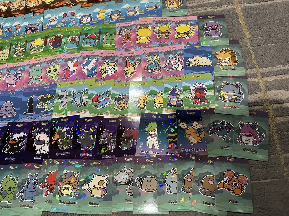 Pokemon Smile Database *3Pk Bundle* - Serialized box (150+ cards per box)