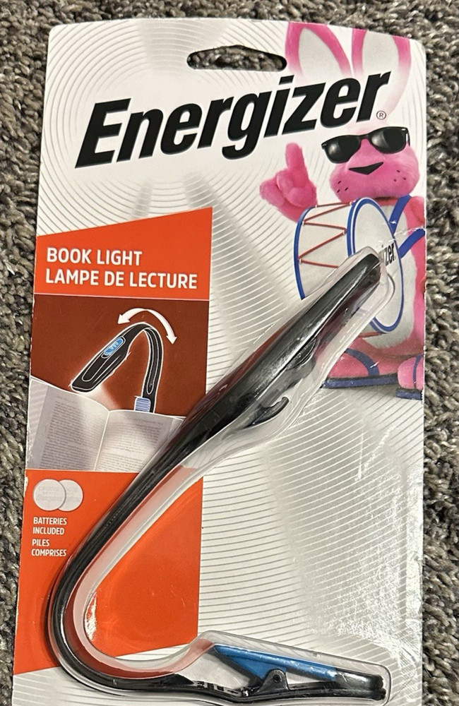 Energizer Flexible LED Clip Book Light