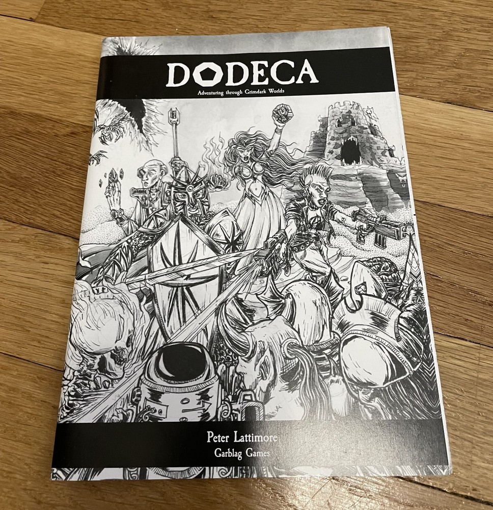 OSR Dungeons & Dragons Dodeca Adventuring through Grimdark Worlds