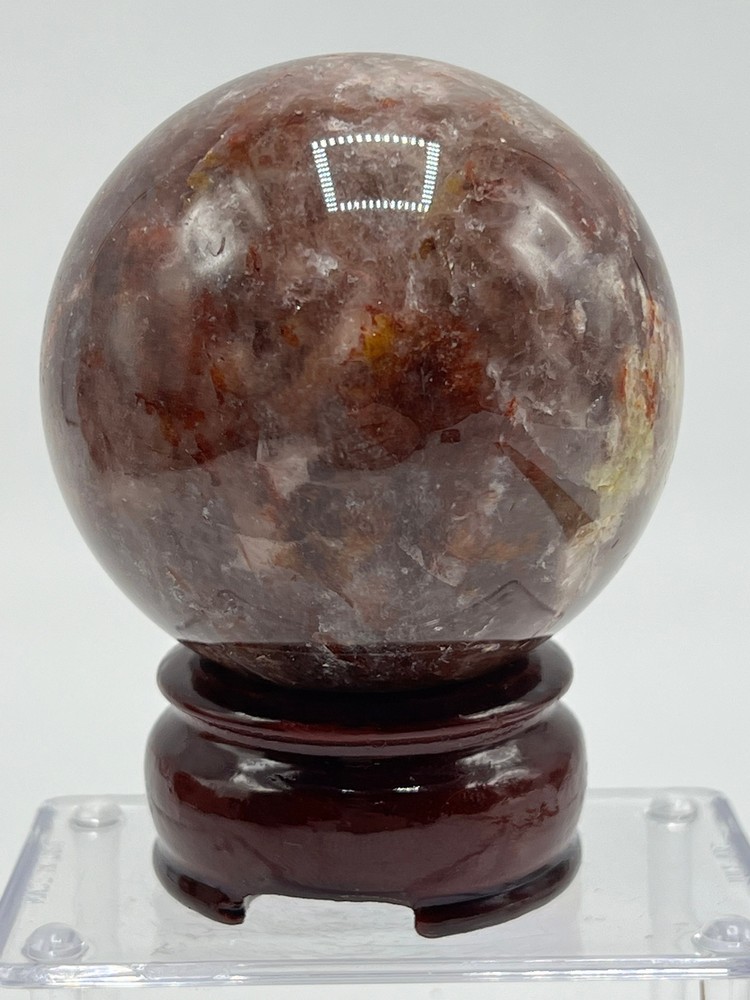 Fire Quartz with Blue Flash E