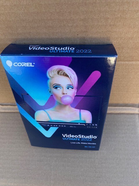 Corel VideoStudio Ultimate 2022 Software NEW/SEALED