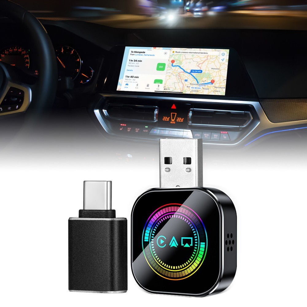Car Wireless Adapter Auto Connector Vehicle Phone Integration for