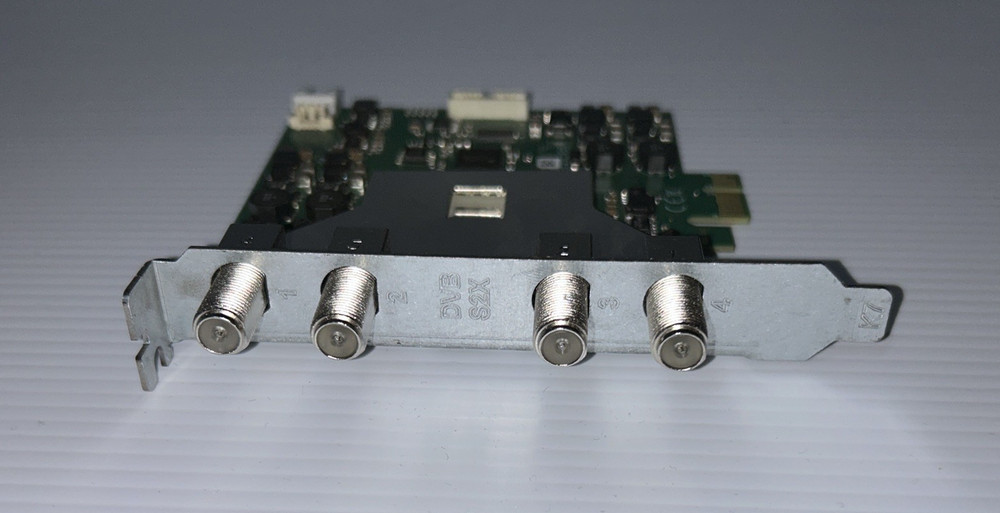 Digital Devices Max SX8 Octo Tuner DVB-S2X Card - 4/8 PCIe Server Pull