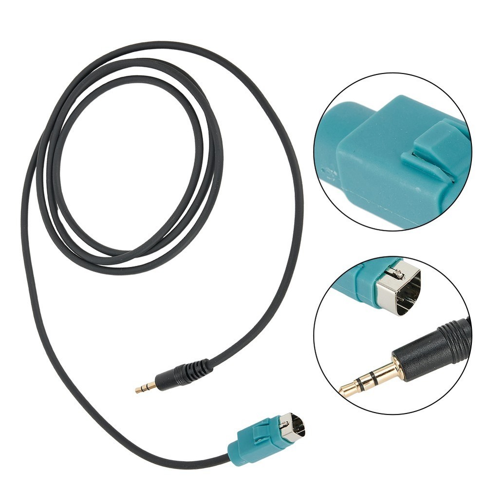 Adapter ABS Sync/Charge Cable 3.5mm Car Cable AUX Jack Cable Accessories