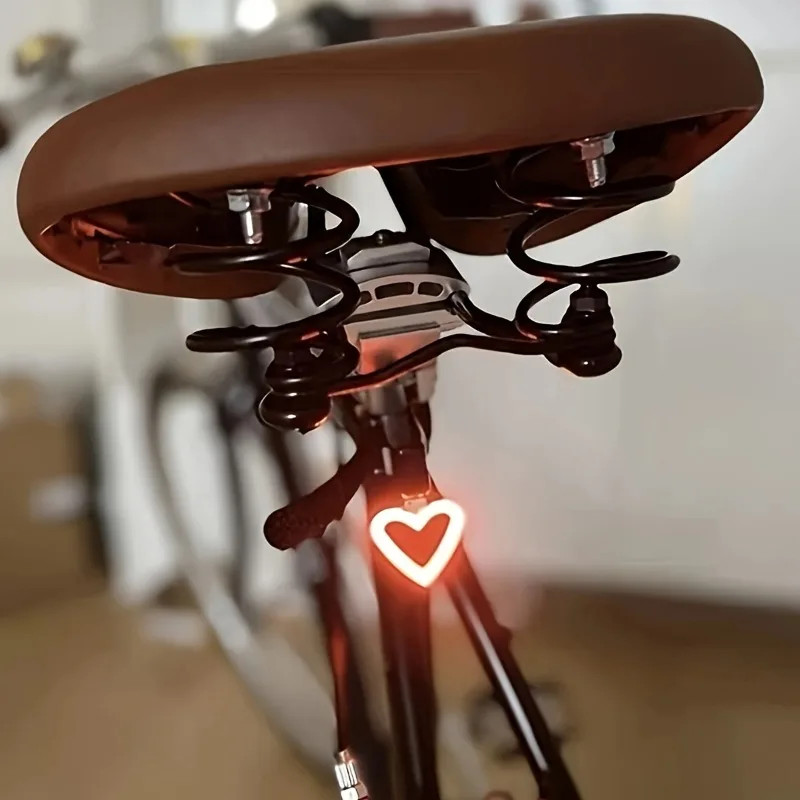 Bicycle Taillight Cycling Lights Multi Lighting Modes USB Charging Led Flash