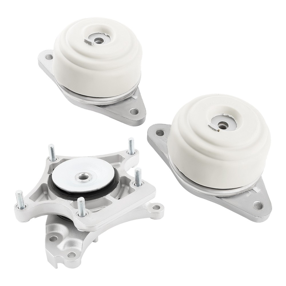 3PCS Engine Motor & Trans Mounts For Mercedes-Benz E250 E300 E350 E400 E550 S350