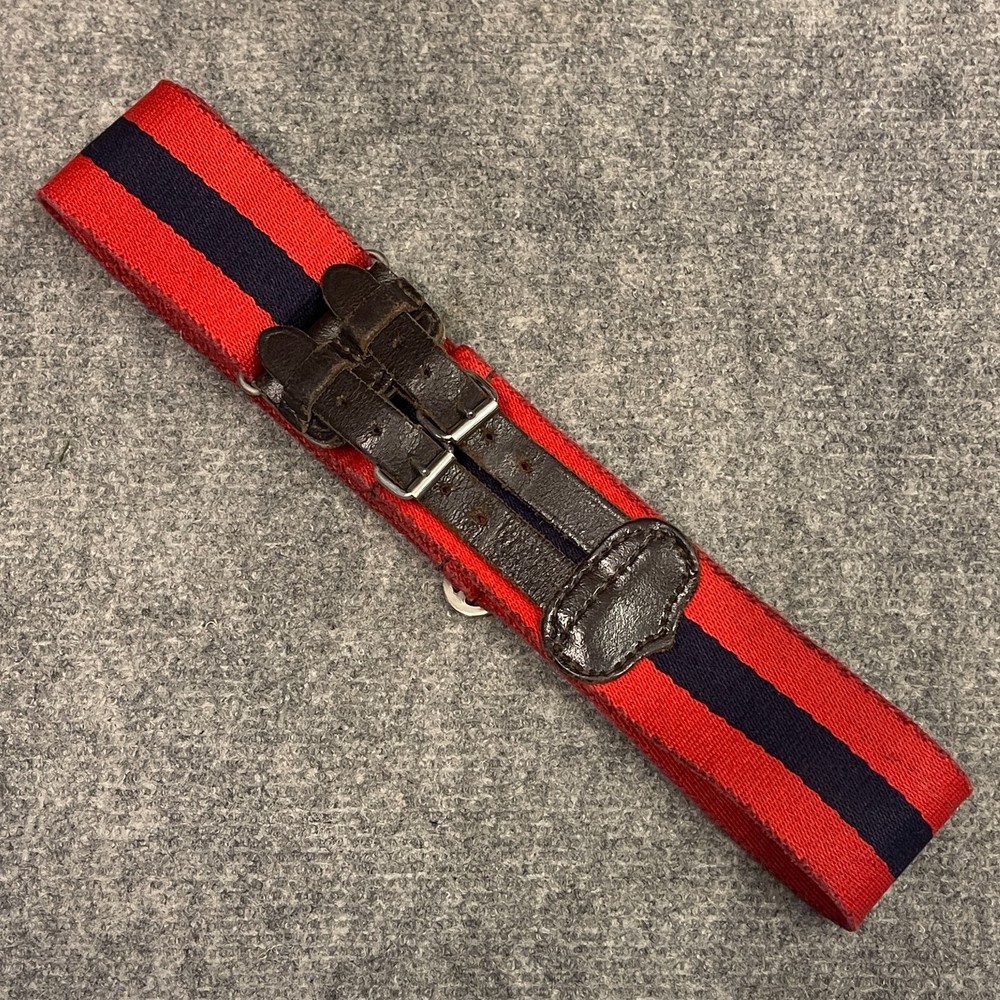 AGC Stable Belt Adjustable, Leather Straps Army Surplus Issue Regimental Dress