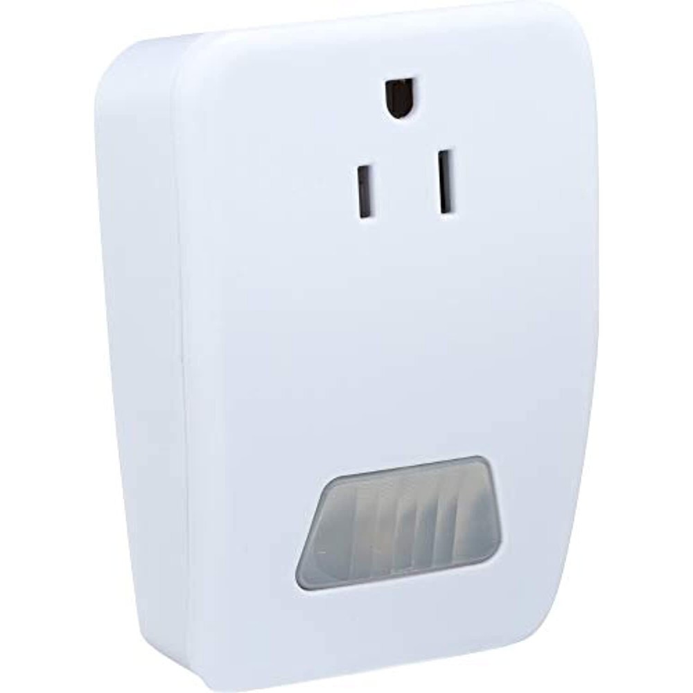 Westek MLC4BC Indoor Plug-in Motion Activated Light Control, White