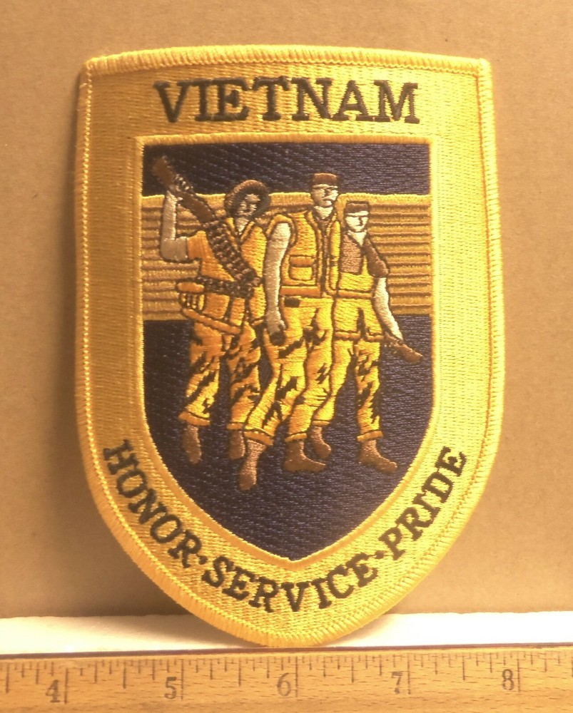 Large Vietnam Honor - Service - Pride Embroidered Patch