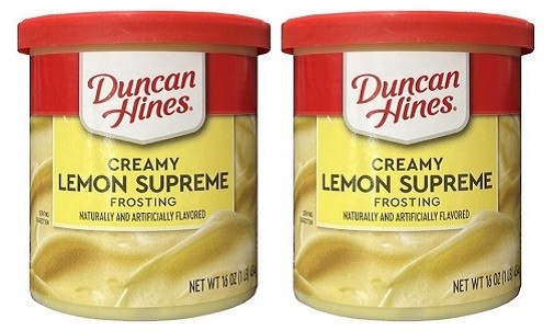 Duncan Hines Frosting Creamy Lemon Supreme 2 Pack