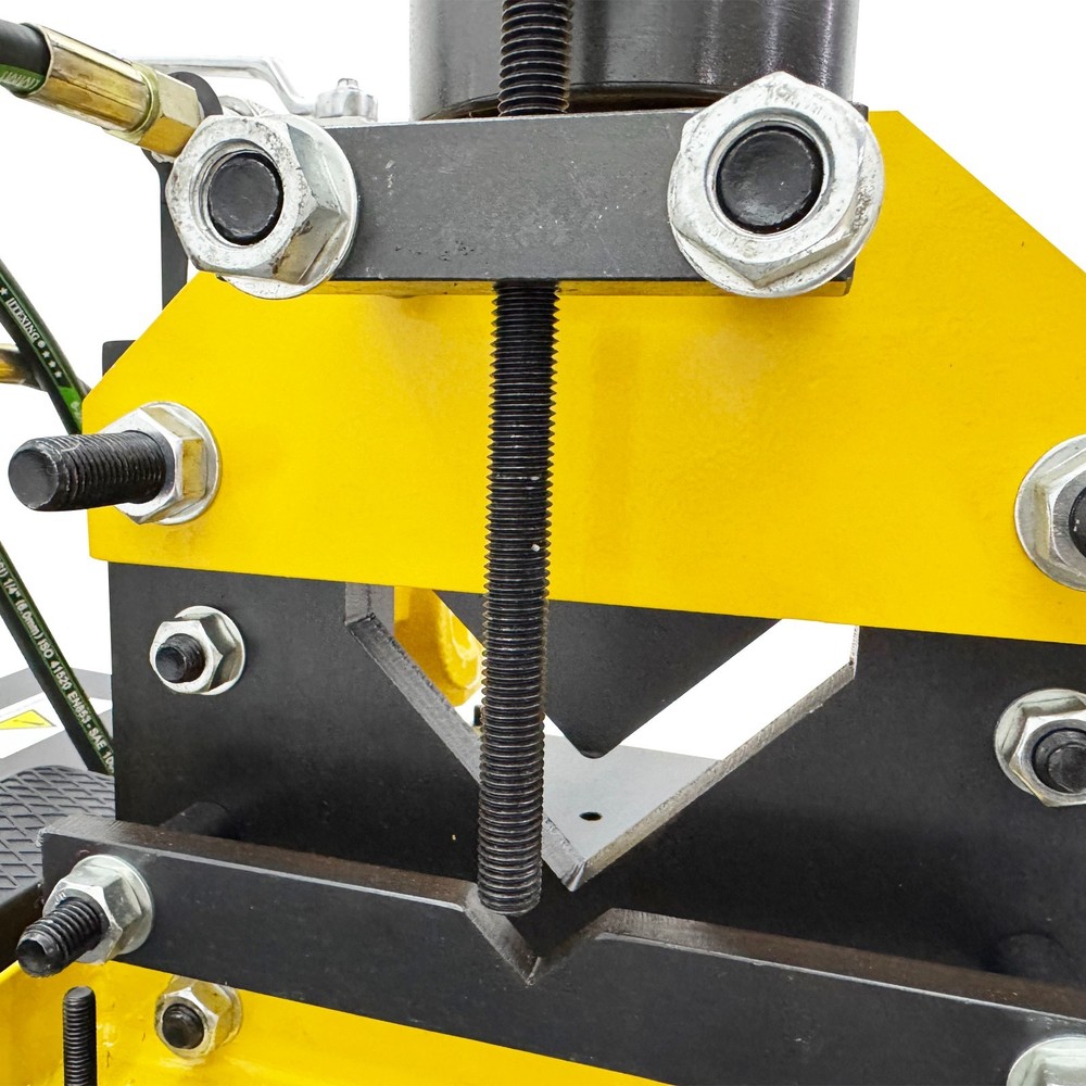 Electric Hydraulic Angle Iron Processing Machine Cutting Punching Chamfering