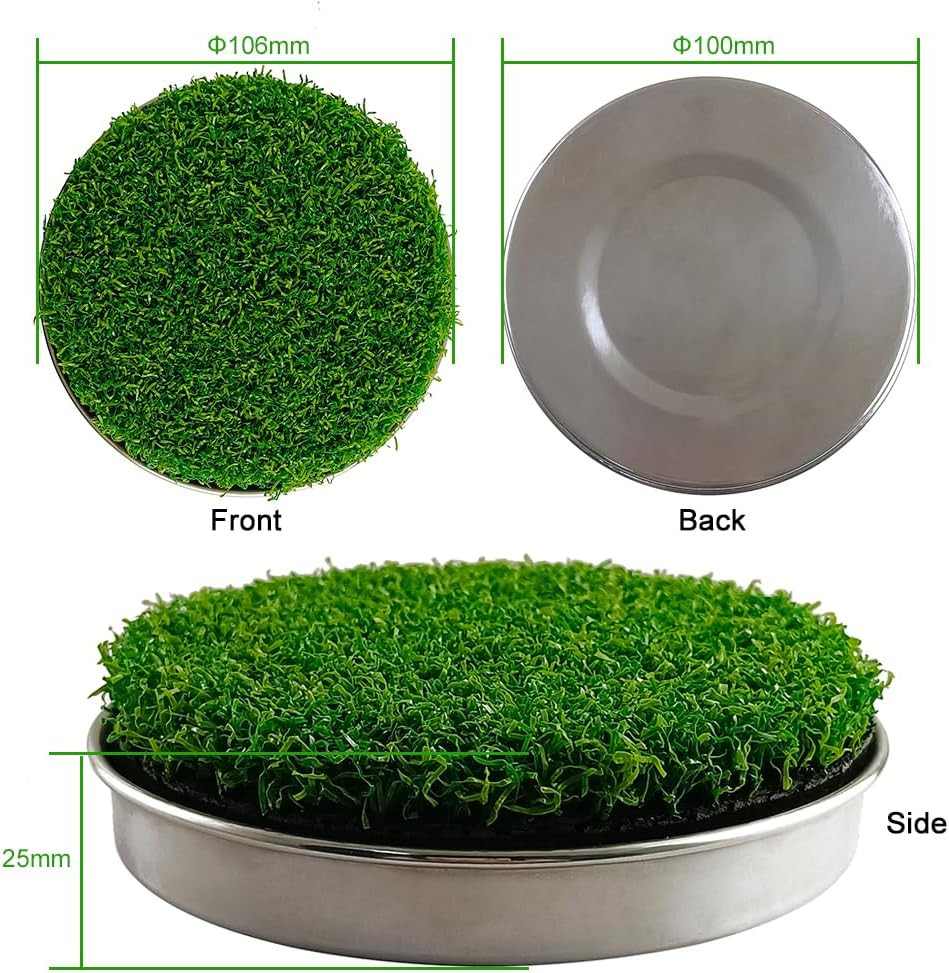 Golf Hole Cup Putting Green for Backyard Practice Putting Green Hole Simulate...