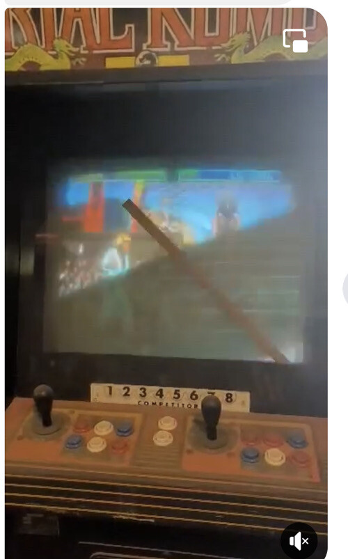 mortal kombat arcade cabinet