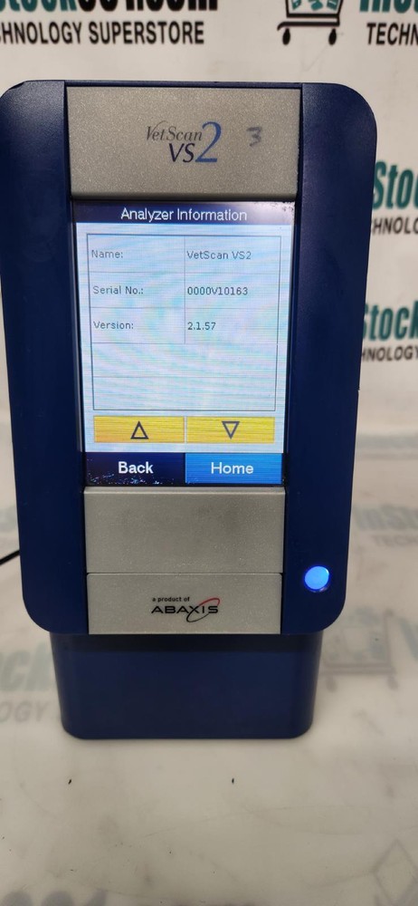 ABAXIS  VETSCAN VS2 HM5  VETERINARY CHEMISTRY CBC BLOOD ANALYZERS
