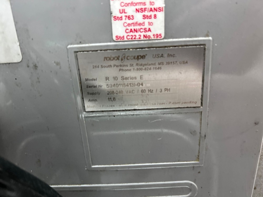 REFURBISHED💥 Robot Coupe R10 💥FOOD PROCESSOR