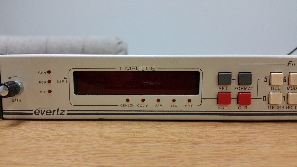 EVERTZ MODEL 4015N RDE FILM FOOTAGE ENCODER