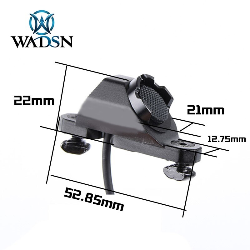 WADSN Flashlight Switch SF Plug Dual Function Single Control Pressure Switch