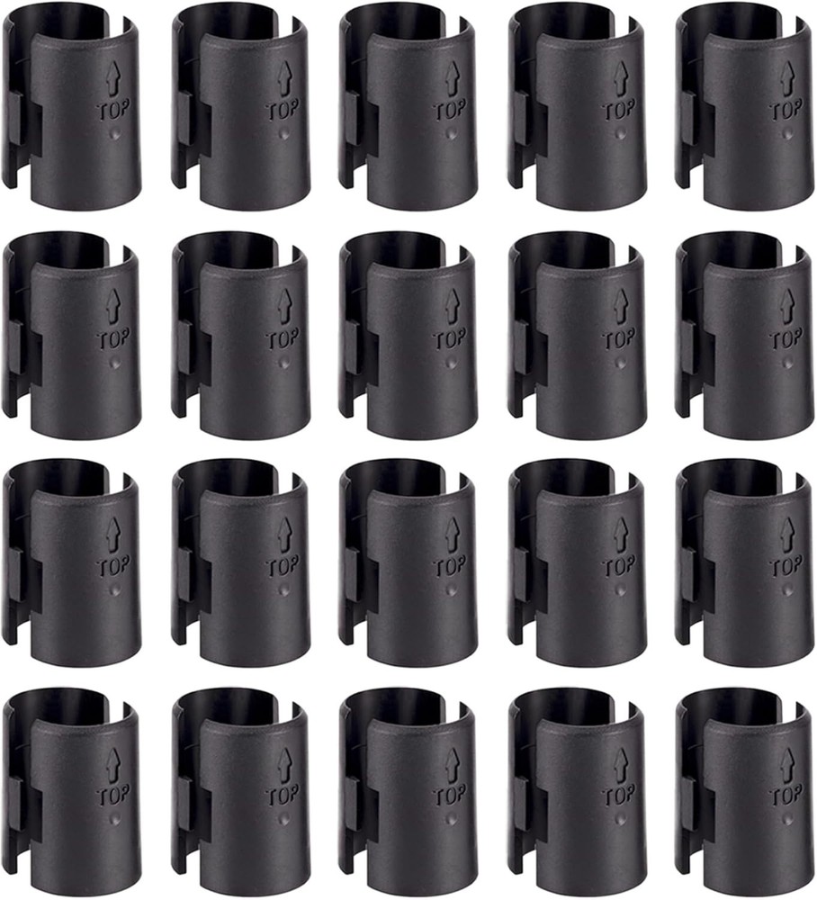 Replacement 40-Pack Wire Shelf Clips - Fits Thunder Group, Alera, Metro & More