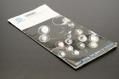 Minolta Lenses Guide