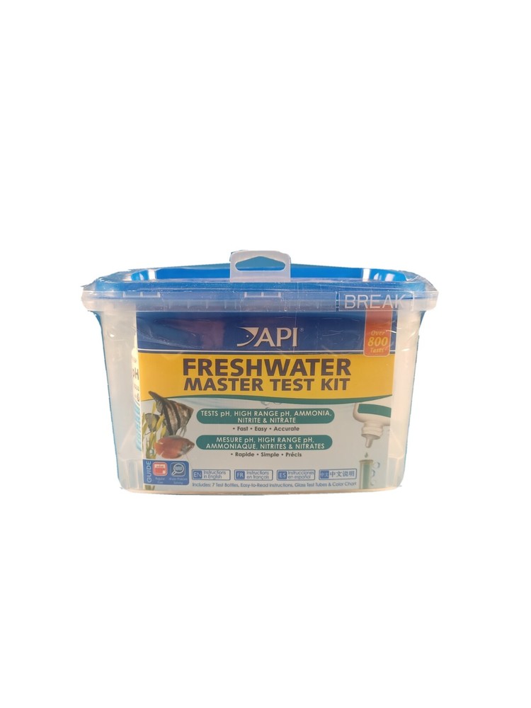 🐟 API Aquarium Freshwater Master Test Kit 800 tests Fish pet 🐠