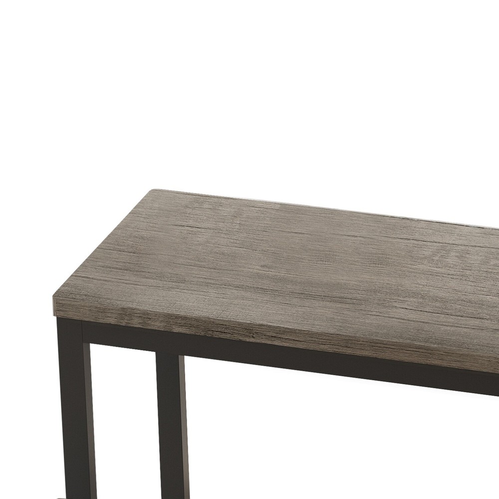 4 Piece Dining Table Set Table and 3 Stools Kitchen Breakfast Furniture
