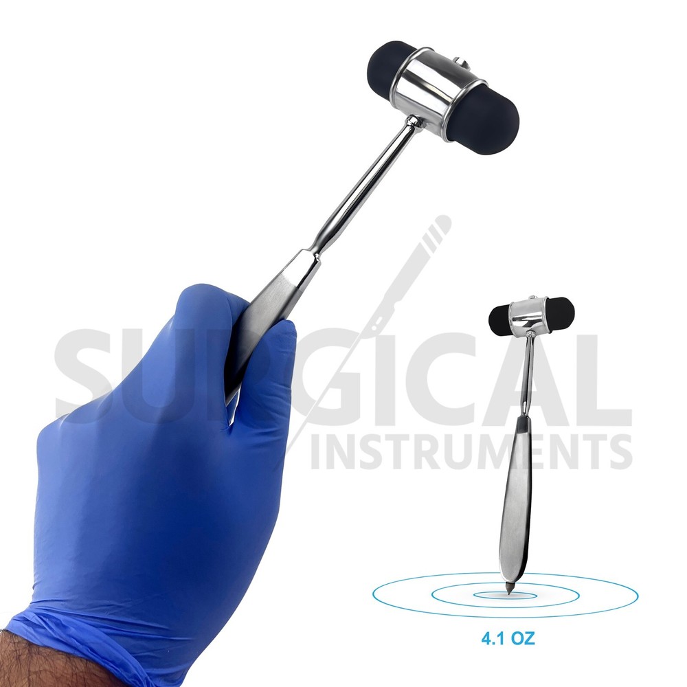DEJERINE Percussion Hammer 9" with Needle Diagnostic Instruments