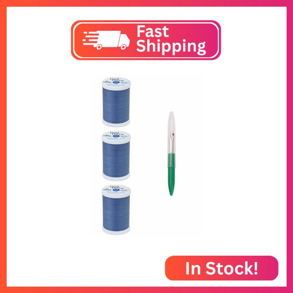 Coats & Clark Sewing Thread Dual Duty XP General Purpose Poly Thread 250 Yards (