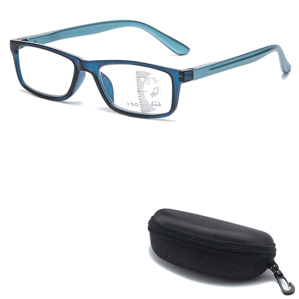 Multifocus Reading Glasses Computer Readers Spring Hinge Progressive Eyeglasses