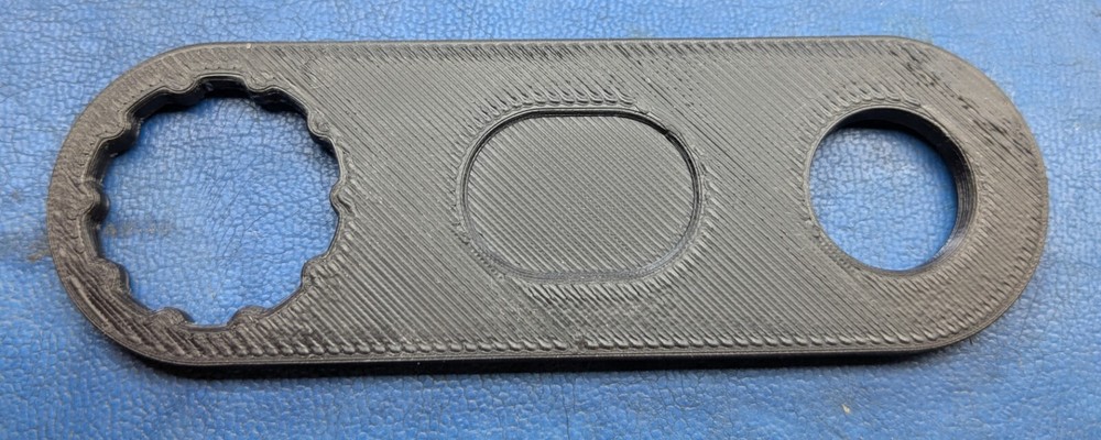 3D Printed End Cap Wrench — SilencerCo 22Sparrow (First Generation)