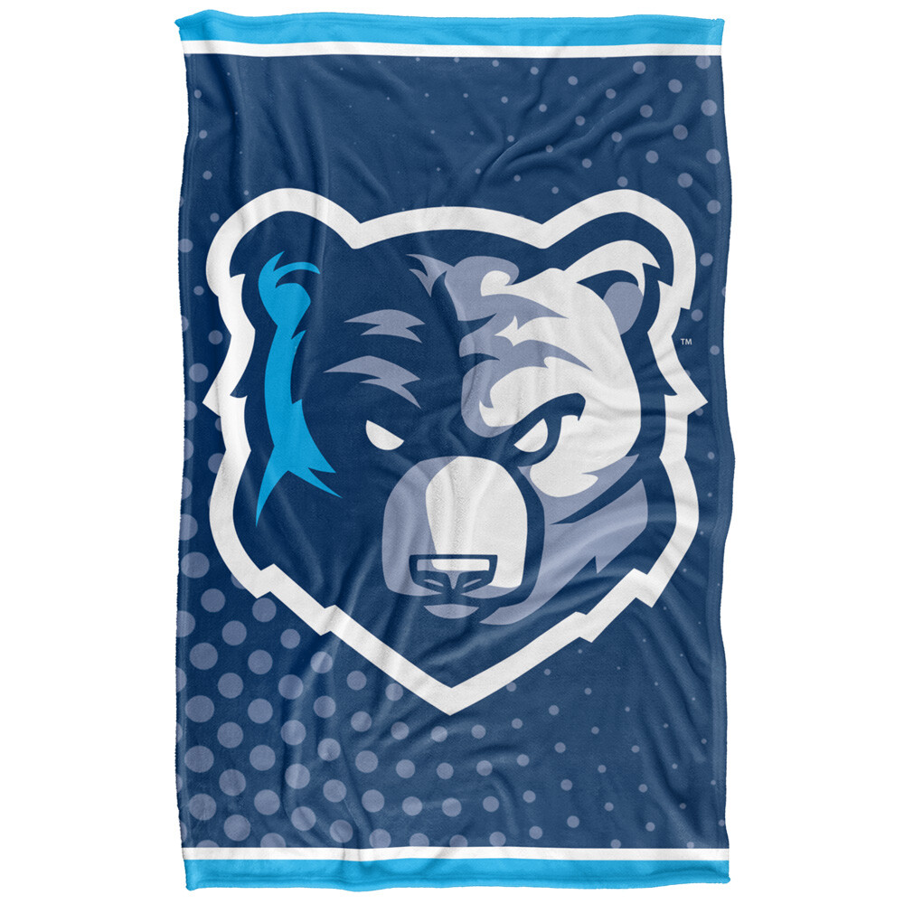 Bob Jones University Logo Dots Silky Touch Super Soft Throw Blanket