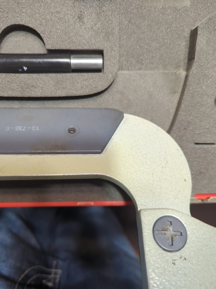 SPI IP65 ELECTRONIC MICROMETER 13-735-6 4-5" TESTED WORKING