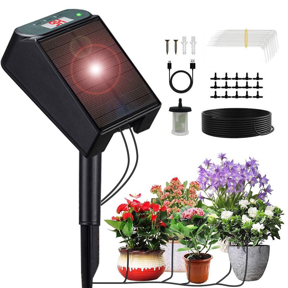 Solar Irrigation System Plant Watering Automatic Automatic System Set