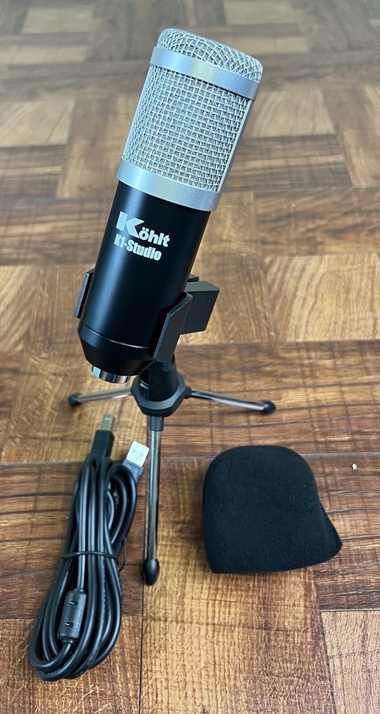 Kohlt USB Microphone Pack With Case.