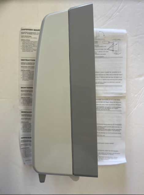 Unisource Dispenser, Push-Style, Gray