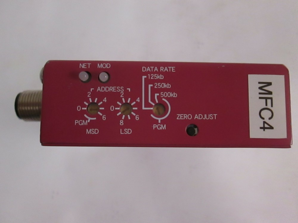 Stec SEC-Z12DM Mass Flow Controller, Ar, 10 SLM, Used