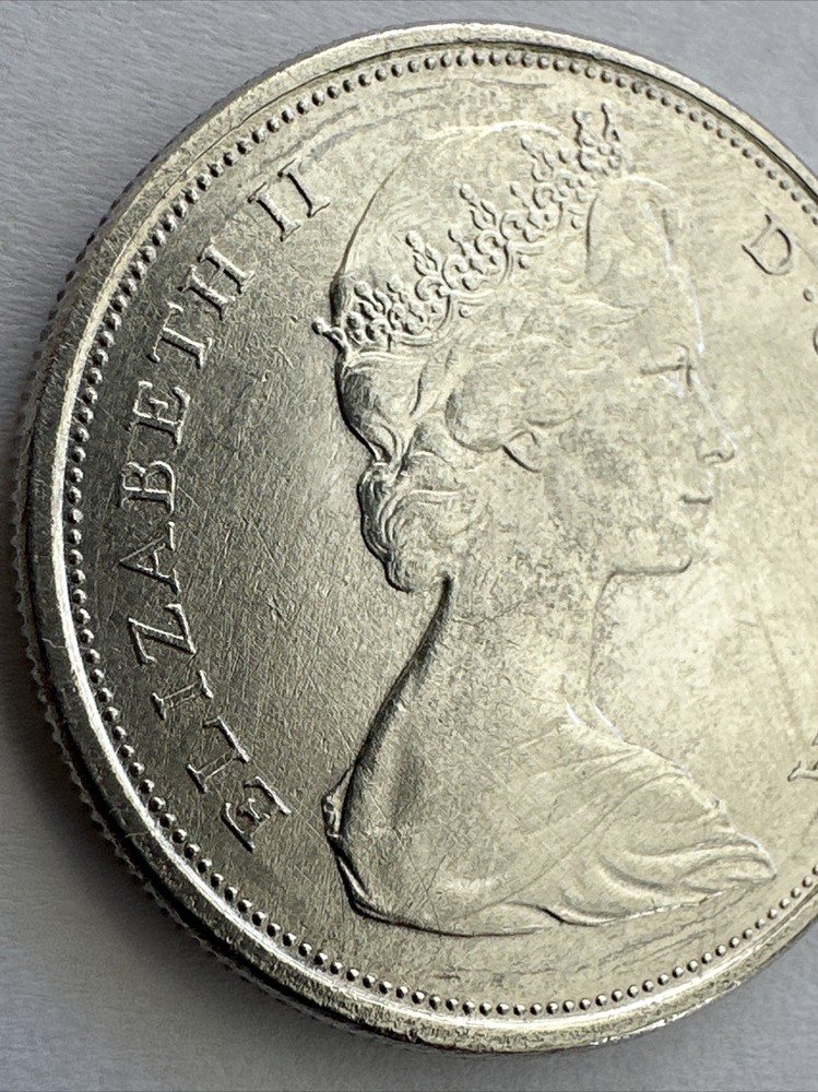 CANADA 1966 Silver Coin 50 Cents