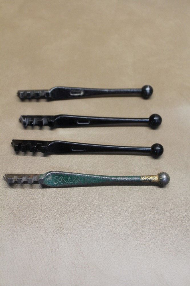 Four Vintage  GLASS CUTTERS *USED*