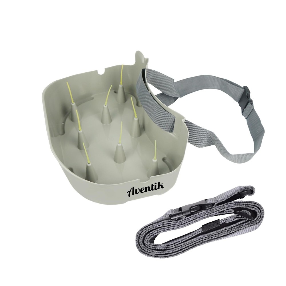 AVENTIK EUPHENG Fly Line Basket Authentic Danish Fisker Design Large, Grey