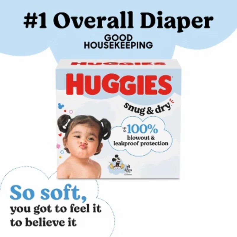 Huggies Snug & Dry Diapers - Size 7 - 78ct: 41+ lbs, Wetness Indicator