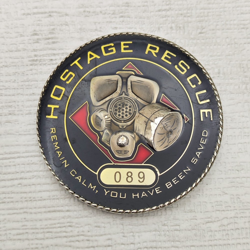 Hostage Rescue Redback One Challenge Coin