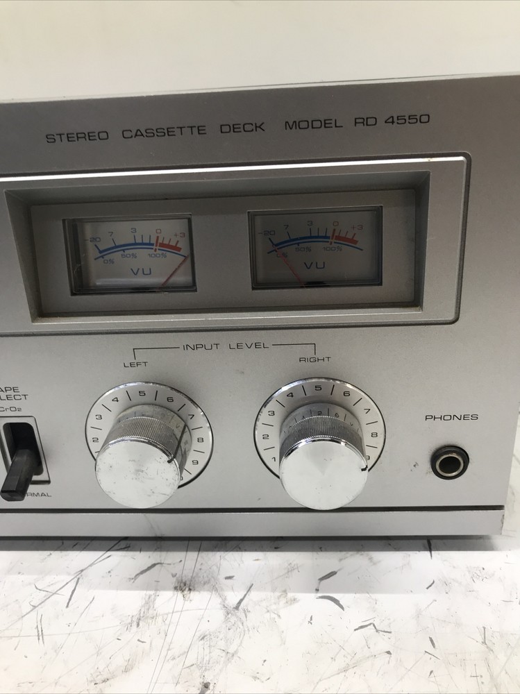 Sanyo Stereo Cassette Deck RD 4550