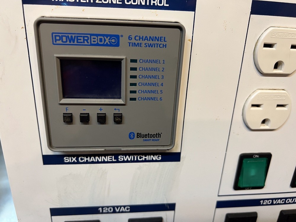 Power Box 6 Zone Controller DPC-24000 Lighting Controller W/ Bluetooth