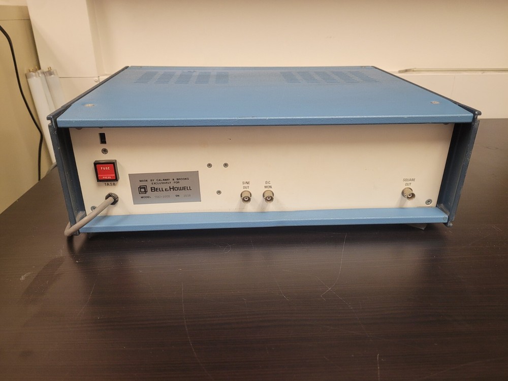 Bell & Howell Tape System Calibrator TSC 1000 Test Function Generator Tested